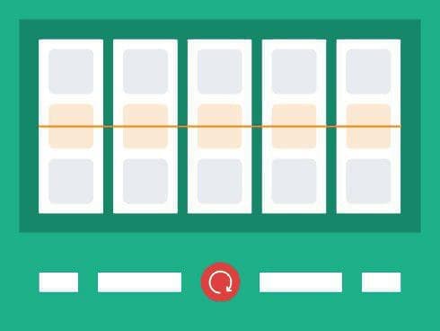 Одиночная линия выплат Single payline slots